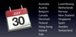 Apple va lancer l'iPhone 4 dans 17 nouveaux pays Apple va lancer l'iPhone 4 dans 17 nouveaux pays